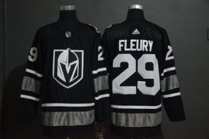 Knights 29 Marc-Andre Fleury Schwarz 2019 NHL All-Star Game